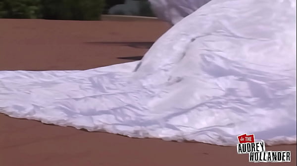 Audrey Gags On Otto’s Dick Before Anal Vows At Altar!